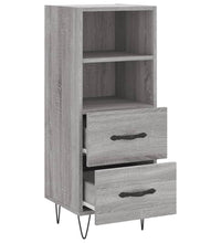 Sideboard Grau Sonoma 34,5x34x90 cm Holzwerkstoff