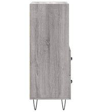 Sideboard Grau Sonoma 34,5x34x90 cm Holzwerkstoff