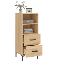 Sideboard Sonoma-Eiche 34,5x34x90 cm Holzwerkstoff