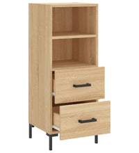 Sideboard Sonoma-Eiche 34,5x34x90 cm Holzwerkstoff