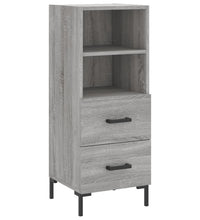 Sideboard Grau Sonoma 34,5x34x90 cm Holzwerkstoff