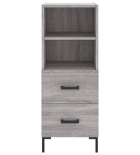 Sideboard Grau Sonoma 34,5x34x90 cm Holzwerkstoff