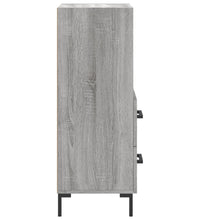 Sideboard Grau Sonoma 34,5x34x90 cm Holzwerkstoff