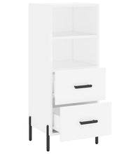 Sideboard Weiß 34,5x34x90 cm Holzwerkstoff
