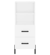 Sideboard Weiß 34,5x34x90 cm Holzwerkstoff
