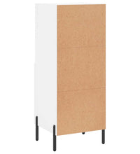 Sideboard Weiß 34,5x34x90 cm Holzwerkstoff