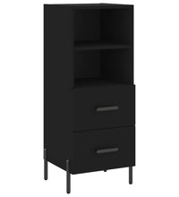 Sideboard Schwarz 34,5x34x90 cm Holzwerkstoff