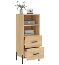 Sideboard Sonoma-Eiche 34,5x34x90 cm Holzwerkstoff