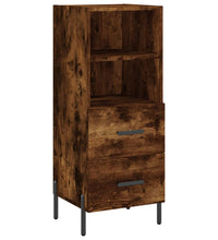 Sideboard Räuchereiche 34,5x34x90 cm Holzwerkstoff