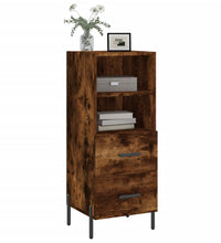 Sideboard Räuchereiche 34,5x34x90 cm Holzwerkstoff