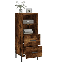 Sideboard Räuchereiche 34,5x34x90 cm Holzwerkstoff