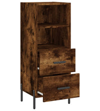 Sideboard Räuchereiche 34,5x34x90 cm Holzwerkstoff