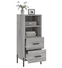 Sideboard Grau Sonoma 34,5x34x90 cm Holzwerkstoff