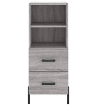 Sideboard Grau Sonoma 34,5x34x90 cm Holzwerkstoff