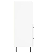 Sideboard Weiß 34,5x34x90 cm Holzwerkstoff