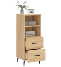 Sideboard Sonoma-Eiche 34,5x34x90 cm Holzwerkstoff