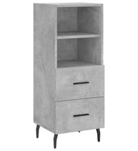 Sideboard Betongrau 34,5x34x90 cm Holzwerkstoff