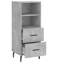 Sideboard Betongrau 34,5x34x90 cm Holzwerkstoff