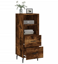 Sideboard Räuchereiche 34,5x34x90 cm Holzwerkstoff