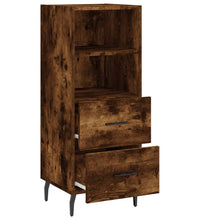 Sideboard Räuchereiche 34,5x34x90 cm Holzwerkstoff