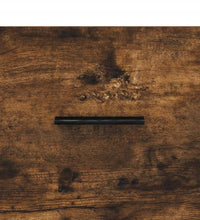 Sideboard Räuchereiche 34,5x34x90 cm Holzwerkstoff