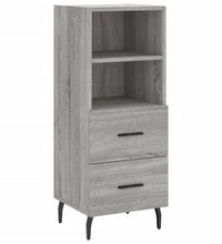 Sideboard Grau Sonoma 34,5x34x90 cm Holzwerkstoff