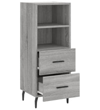 Sideboard Grau Sonoma 34,5x34x90 cm Holzwerkstoff