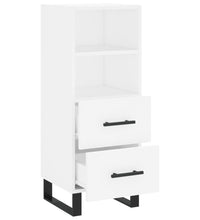 Sideboard Weiß 34,5x34x90 cm Holzwerkstoff