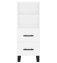 Sideboard Weiß 34,5x34x90 cm Holzwerkstoff