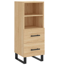 Sideboard Sonoma-Eiche 34,5x34x90 cm Holzwerkstoff