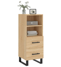 Sideboard Sonoma-Eiche 34,5x34x90 cm Holzwerkstoff