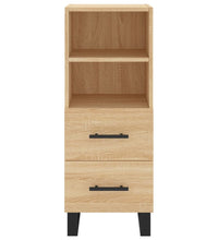 Sideboard Sonoma-Eiche 34,5x34x90 cm Holzwerkstoff