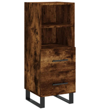 Sideboard Räuchereiche 34,5x34x90 cm Holzwerkstoff