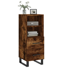 Sideboard Räuchereiche 34,5x34x90 cm Holzwerkstoff
