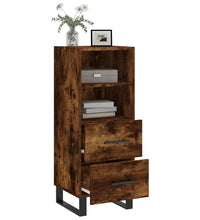 Sideboard Räuchereiche 34,5x34x90 cm Holzwerkstoff