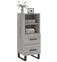 Sideboard Grau Sonoma 34,5x34x90 cm Holzwerkstoff