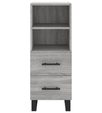 Sideboard Grau Sonoma 34,5x34x90 cm Holzwerkstoff