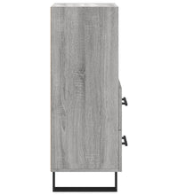 Sideboard Grau Sonoma 34,5x34x90 cm Holzwerkstoff