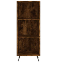 Regalschrank Räuchereiche 34,5x32,5x90 cm Holzwerkstoff