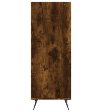 Regalschrank Räuchereiche 34,5x32,5x90 cm Holzwerkstoff