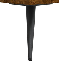 Regalschrank Räuchereiche 34,5x32,5x90 cm Holzwerkstoff