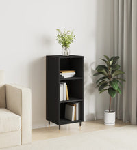 Sideboard Schwarz 34,5x32,5x90 cm Holzwerkstoff