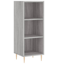 Sideboard Grau Sonoma 34,5x32,5x90 cm Holzwerkstoff