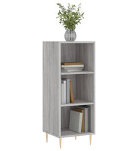 Sideboard Grau Sonoma 34,5x32,5x90 cm Holzwerkstoff