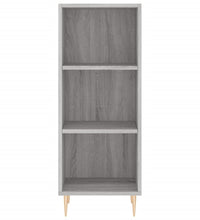 Sideboard Grau Sonoma 34,5x32,5x90 cm Holzwerkstoff