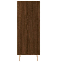 Sideboard Braun Eichen-Optik 34,5x32,5x90 cm Holzwerkstoff