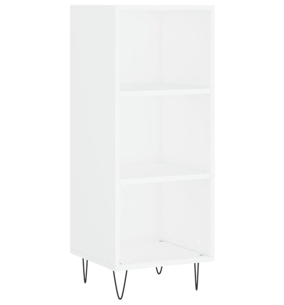 Sideboard Weiß 34,5x32,5x90 cm Holzwerkstoff