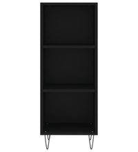 Sideboard Schwarz 34,5x32,5x90 cm Holzwerkstoff