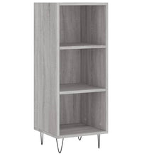 Sideboard Grau Sonoma 34,5x32,5x90 cm Holzwerkstoff