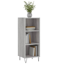 Sideboard Grau Sonoma 34,5x32,5x90 cm Holzwerkstoff